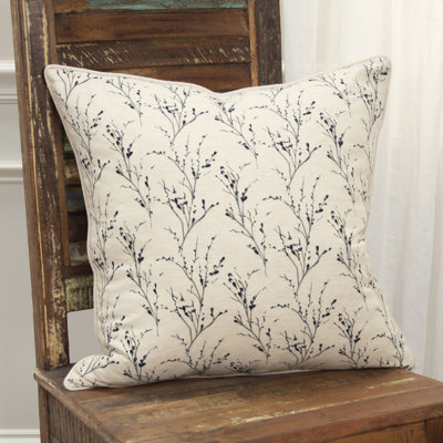  Square Cotton Pillow Cover and Insert