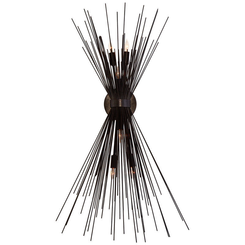 Kelly Wearstler Strada Large Sconce, Burnished Silver