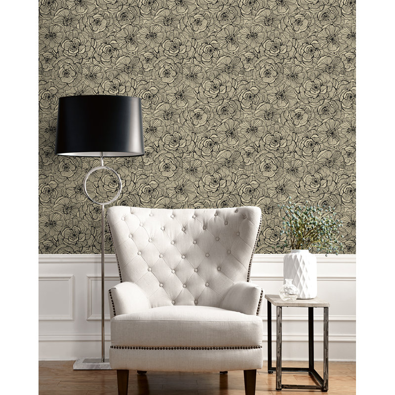 Nextwall Floral Vinyl Wallpaper Roll | Perigold