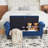 Velvet Multifunctional Storage Rectangular ottoman-603629488