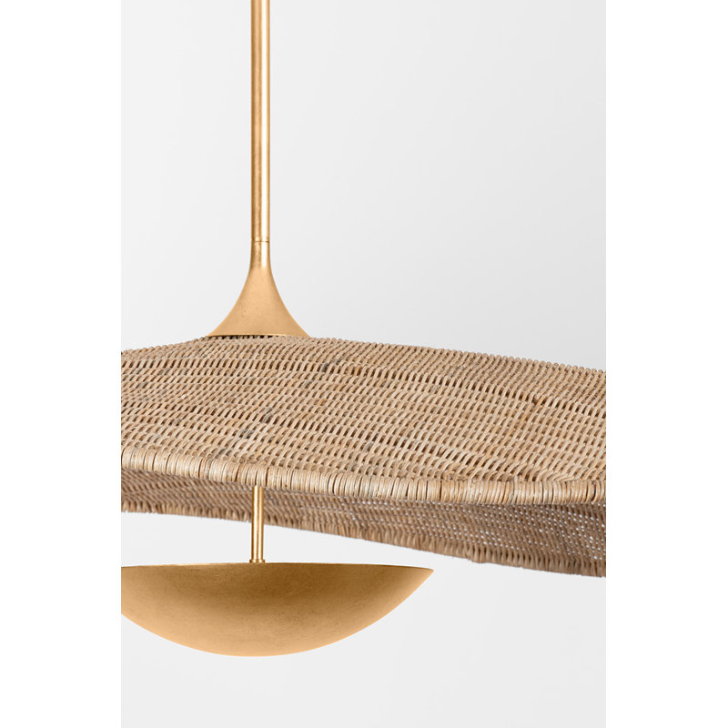 SHILOH PENDANT, 16" H x 52" W x 52" D