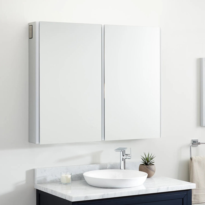 Leda 39.5" Lighted Medicine Cabinet with Tunable LED and Wireless Speaker, 39"