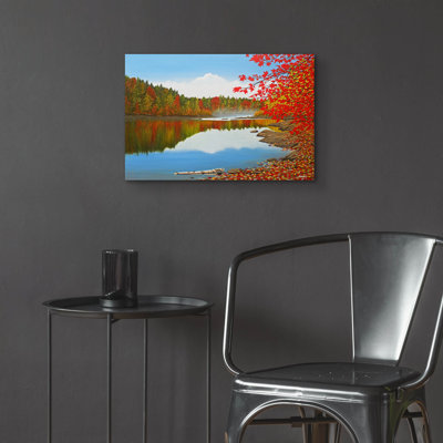  «Autumn Dream 2017» par Kenneth M Kirsch, art mural en verre acrylique, 24 po x 16 po