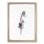 A Single Purple Flower in Abstract - Framed Print-55629057-55629058