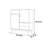 Modern simple sideboard with storage function
