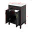 Meuble-lavabo 24 po avec lavabo, meuble-lavabo moderne avec armoire de rangement à 2 niveaux-1259702425-1259702421