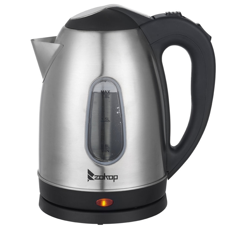 Bouilloire électrique en acier inoxydable 1,8 L