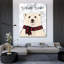 Art graphique sur toile tendue par Trinx Keller, Lee: Welcome Winter-15203039