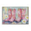 Paire de bottes de cow-boy roses, estampe numérique, conception de Tina LeCour-1734915315-1734915318