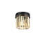 Plafonnier encastré cylindrique unique à 3 lumières de 12 po Yazmin-27969405-27969407