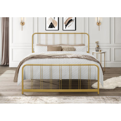 Emden Metal Slat Bed