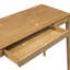 Console NTC Mingle de 47 pouces, table d'entrée moderne en bois massif avec tiroir caché, imperméable et résistante à la chaleur, table étroite pour le couloir, le salon et le vestibule, aspect teck-118044067
