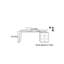 Modern minimalist style desk-1433808904
