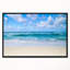 Seashore 'art graphique' serene blue tropical beach '-664846266-664846249
