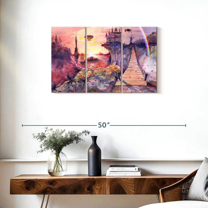 Kingdom Fantasy, 20" H x 33" W