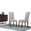 Chaise parsons Acadian Linen-594635675