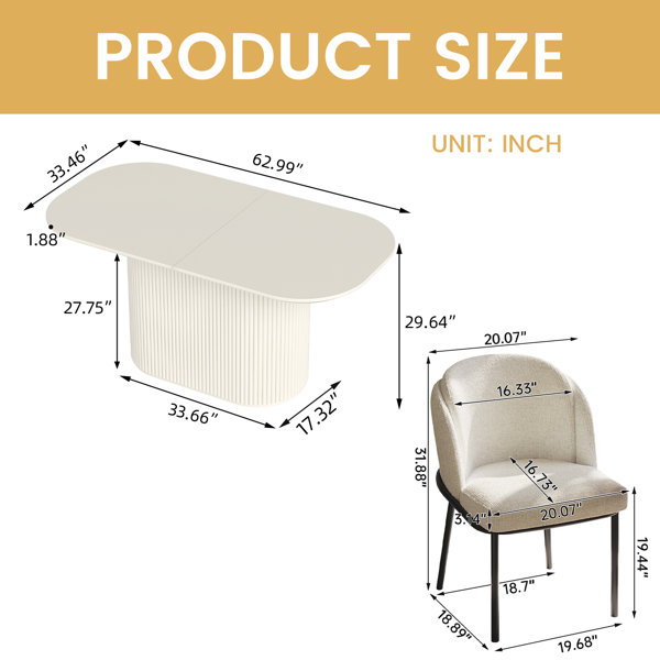 Dimensions du produit