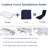 Chaise Lounge Cushion Mat - Navy Blue, Breathable Material, Protected, Fade Proof, Removable Zipper Cover, Stable Foam Filling Blue Patio Seat And Weather , Covers, High Density