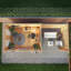 23ft x 10ft Studio Pent Log Cabin With Slatted Area With UPVC Windows & Doors (44mm)-105863346