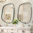 Irregular Wall Mirror - Decorative Tempered Glass Mirror With Aviation Aluminum Alloy Frame For Bathroom, Bedroom, Living Room, Entryway, Cloakroom-304668402-304668396