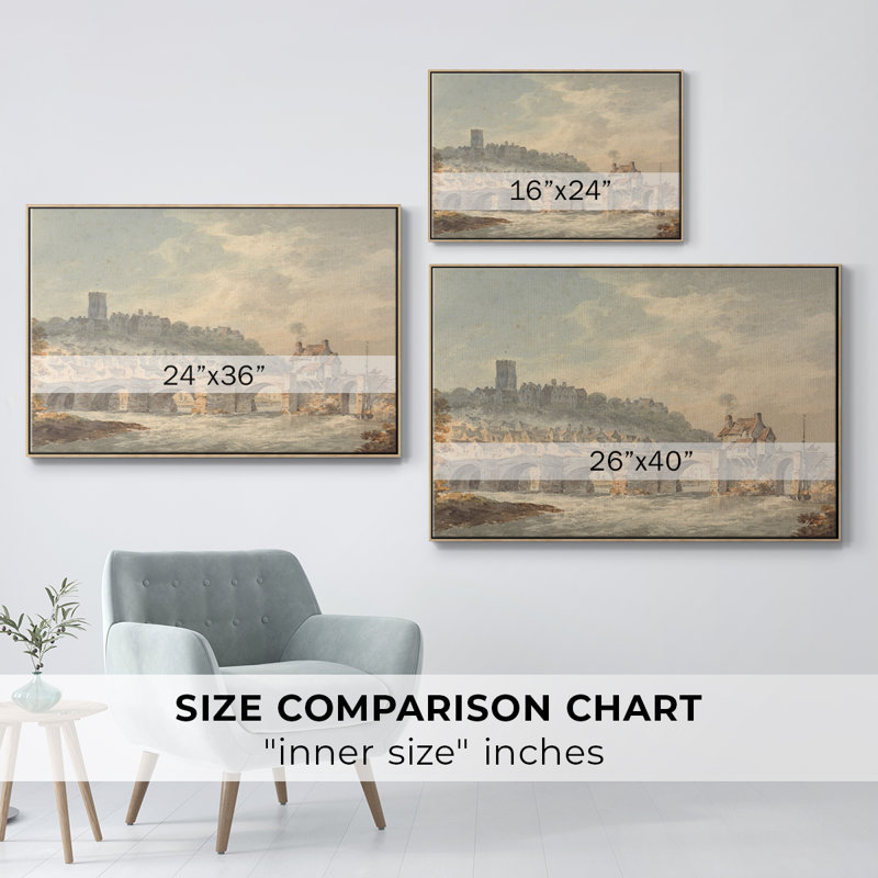 «Vintage Landscape - CECXCII» sur toile, H 27 po x l 41 po