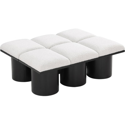 Horatia Boucle Upholstered Bench
