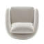 Fauteuil demi-tonneau pivotant rembourré Balvir-1102987167-1102531339