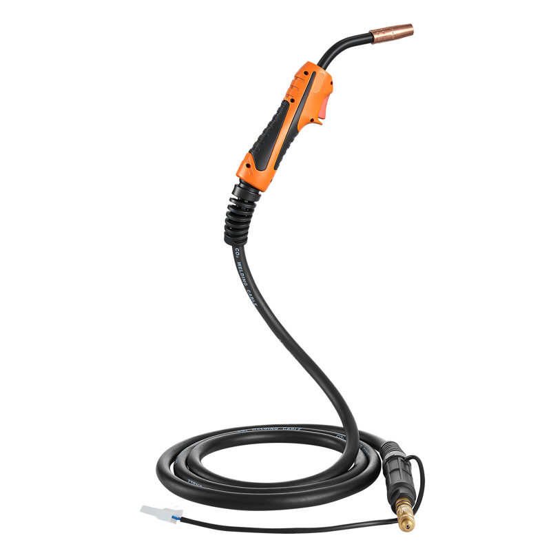 100A MIG Welding Gun with 10FT Cable, Replacement for Lincoln Magnum 100L (K530-5) - with 11PCS Mig Welding Contact Tips