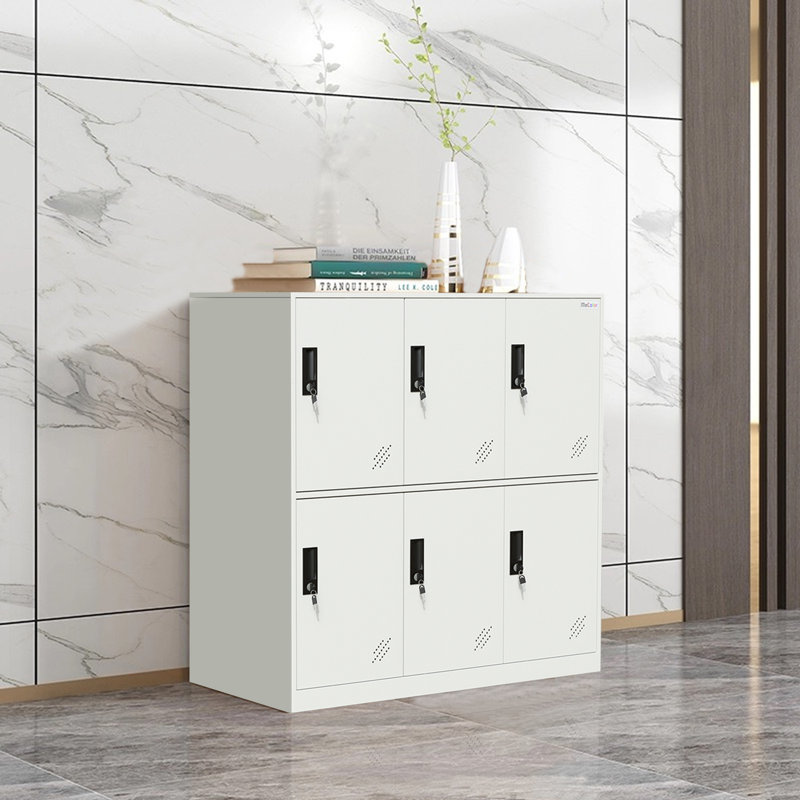 Metal 90cm Storage Cabinet with Handle