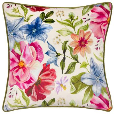 Annibella Floral Square Throw Cushion Cover