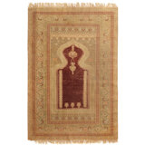 One-of-a-Kind 4'9" X 7' Hand Knotted Area Rug