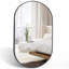 Miroir ovale en métal 20 pouces-370337782-370337784