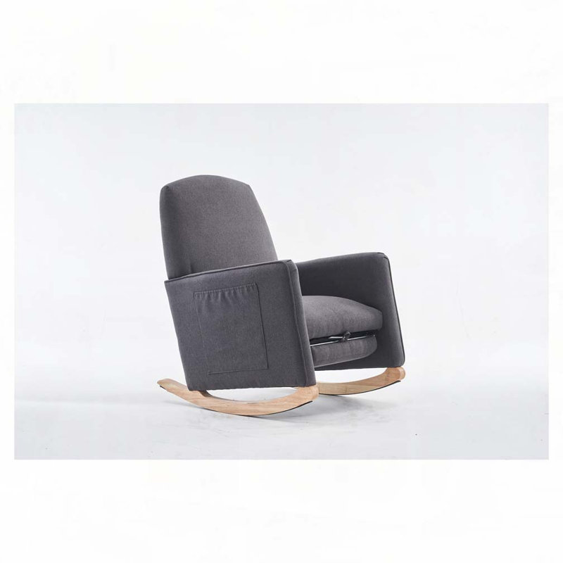 Chaise berçante, Gris foncé