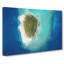 Baa Atoll In The Maldives In Abstract - Wrapped Canvas Print-55316181