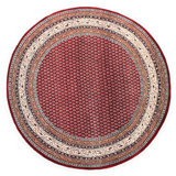 Damask Area Rug in Cream