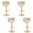 Christal Swivel Adjustable Height Bar Stool-1666839185-1666402997