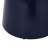 Modern Navy Blue Metal S/2 End Tables, Powder-coated Iron Frame, Design With Strong Pedestal Structure, 15"x15"x21.07" & 12"x12"x17.25", Assembly Required Table , Frame And Robust 15x15x21.07"