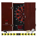 Neptune Electronic Dartboard and Cabinet Set with Darts