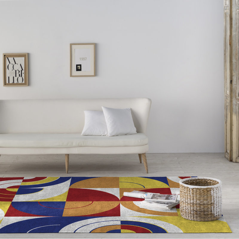 Longbridge Abstract Hand Woven Area Rug, Rectangle 160 x 230cm