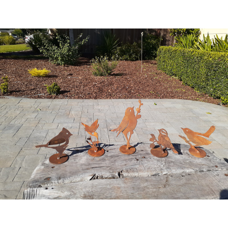 Ensemble de 5 pièces de jardin en métal Orlaith