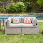 Candide 63'' Wide Straight Loveseat with Cushions