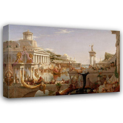 Art sur toile tendue Lark Manor ™ Cole, Thomas: The Consummation The Course of the Empire