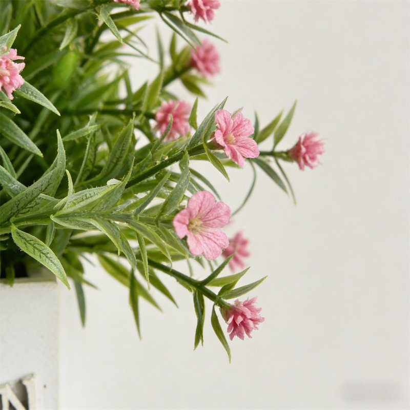 Couronne de linteau artificielle à fleurs séchées