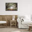 Cadre flottant Sunlit Evergreen Grove, design par Mike Jones-1391142897-1391142896