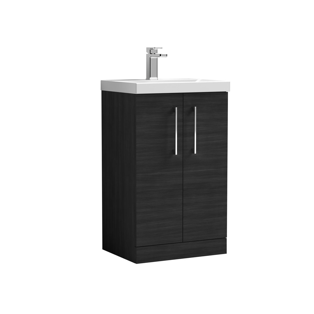 Arno 510mm Single Bathroom Vanity with Integrated Vitreous China Basin