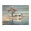 Minimalisme Lakefront Cottage Oasis III - paysage sur bois-1453828208