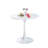 Round Dining Table White With Pedestal Base,31.5" Modern Dining Room Table For 1-4 People,Pedestal Dining Table With Round Top For Kitchen Living Room (Dining Table White)