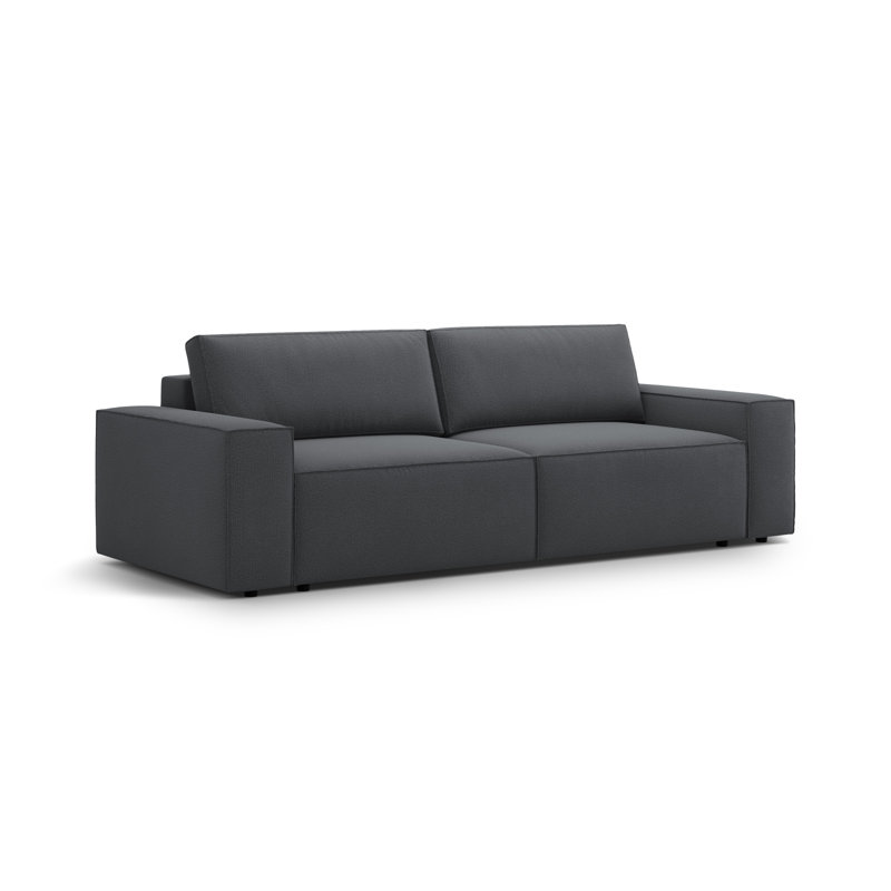 Biles 3 Seater Sofa Bed, Dark Grey