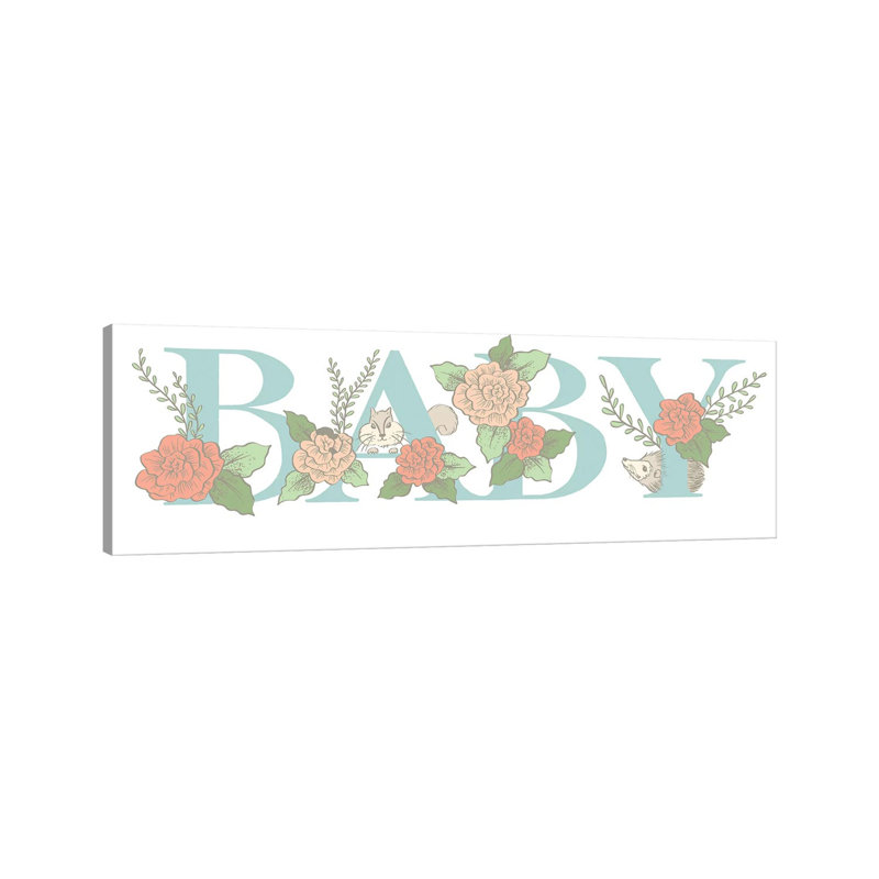 Forest Baby Toile I by Kristina Hultkrantz - Wrapped Canvas Panoramic Gallery-Wrapped Canvas Giclée