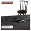 Chaise de bar pivotante en similicuir Navonte pour comptoir de bar et îlot de cuisine